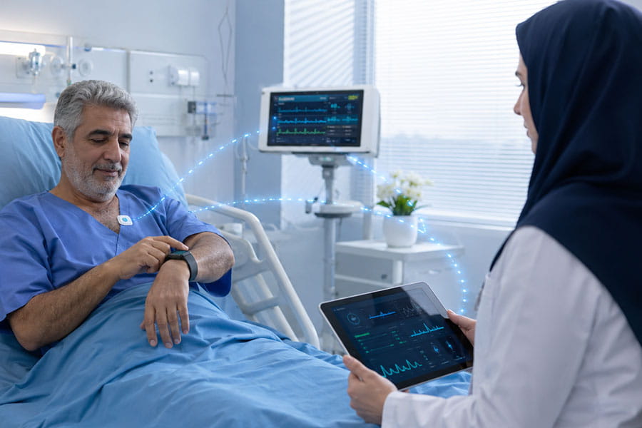 پایش بیماران با استفاده از 5G